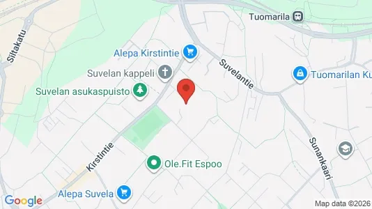 Apartments for rent i Espoo - kort over placeringen