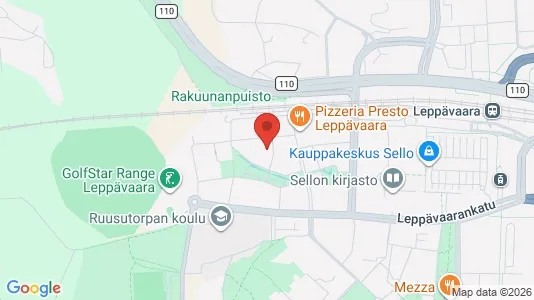 Apartments for rent i Espoo - kort over placeringen