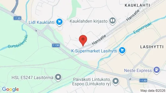 Apartments for rent i Espoo - kort over placeringen