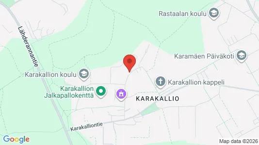 Apartments for rent i Espoo - kort over placeringen