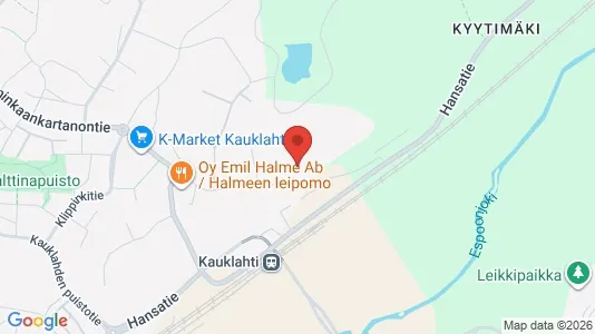 Apartments for rent i Espoo - kort over placeringen