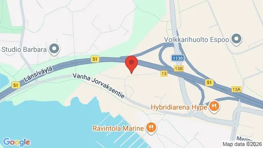 Apartments for rent i Espoo - kort over placeringen