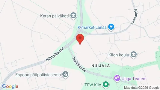 Apartments for rent i Espoo - kort over placeringen