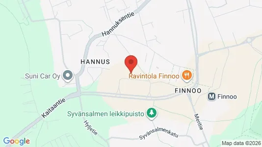 Apartments for rent i Espoo - kort over placeringen