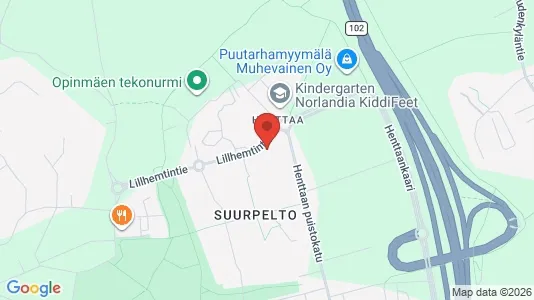 Apartments for rent i Espoo - kort over placeringen