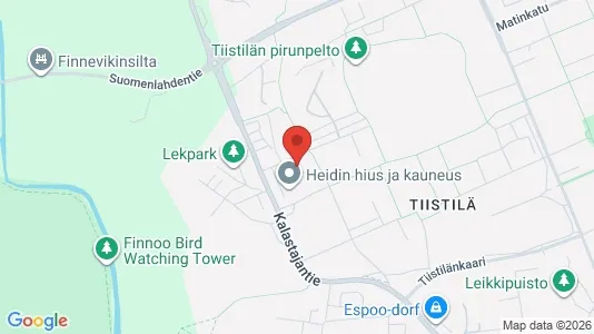 Apartments for rent i Espoo - kort over placeringen