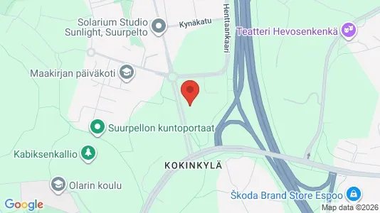 Apartments for rent i Espoo - kort over placeringen