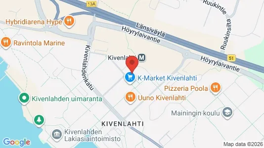Apartments for rent i Espoo - kort over placeringen