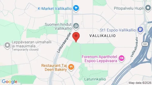 Apartments for rent i Espoo - kort over placeringen