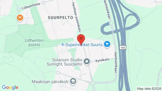 Apartments for rent i Espoo - kort over placeringen