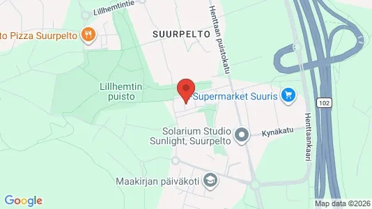 Apartments for rent i Espoo - kort over placeringen