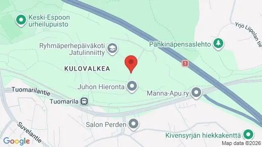 Apartments for rent i Espoo - kort over placeringen