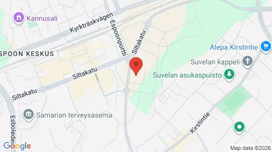 Apartments for rent i Espoo - kort over placeringen