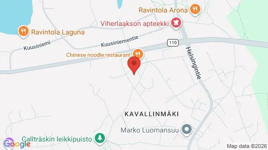 Apartments for rent i Espoo - kort over placeringen