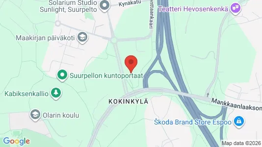 Apartments for rent i Espoo - kort over placeringen