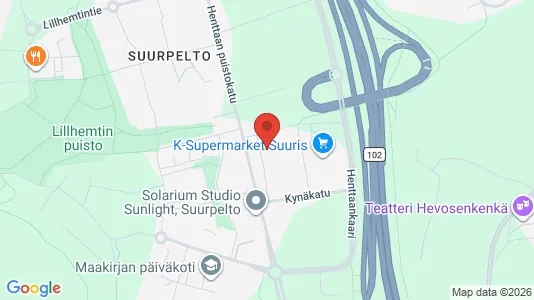 Apartments for rent i Espoo - kort over placeringen