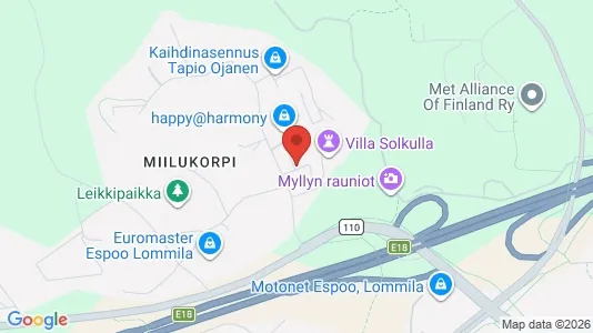 Apartments for rent i Espoo - kort over placeringen