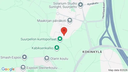 Apartments for rent i Espoo - kort over placeringen