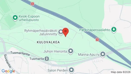 Apartments for rent i Espoo - kort over placeringen