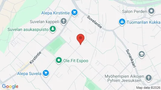 Apartments for rent i Espoo - kort over placeringen