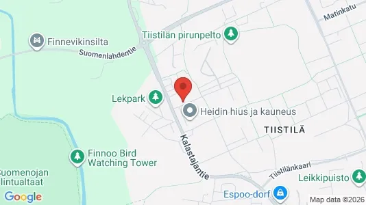 Apartments for rent i Espoo - kort over placeringen
