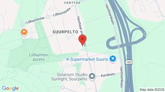 Apartments for rent i Espoo - kort over placeringen