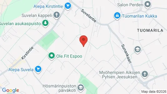 Apartments for rent i Espoo - kort over placeringen