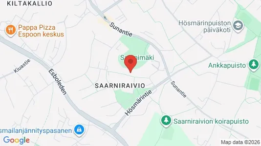 Apartments for rent i Espoo - kort over placeringen