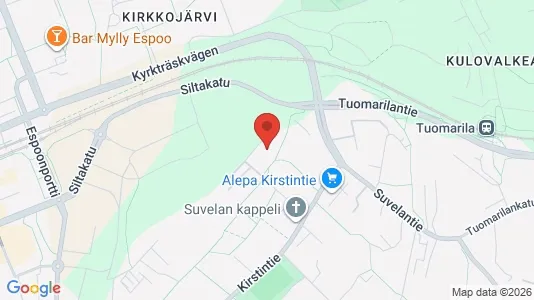 Apartments for rent i Espoo - kort over placeringen