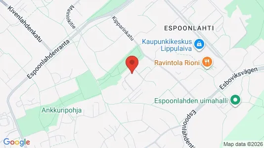 Apartments for rent i Espoo - kort over placeringen