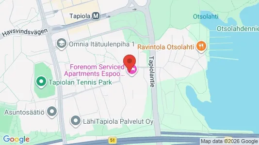 Apartments for rent i Espoo - kort over placeringen
