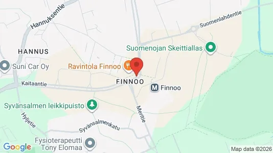Apartments for rent i Espoo - kort over placeringen