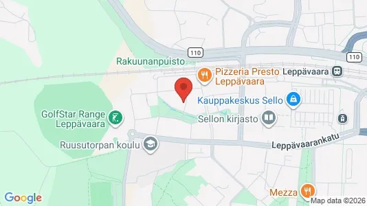 Apartments for rent i Espoo - kort over placeringen