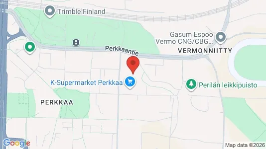 Apartments for rent i Espoo - kort over placeringen