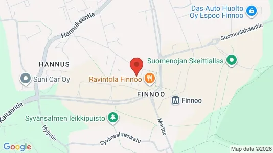Apartments for rent i Espoo - kort over placeringen