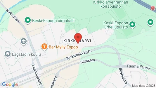 Apartments for rent i Espoo - kort over placeringen