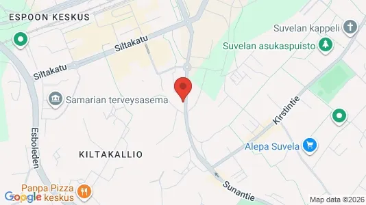 Apartments for rent i Espoo - kort over placeringen