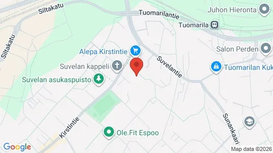 Apartments for rent i Espoo - kort over placeringen