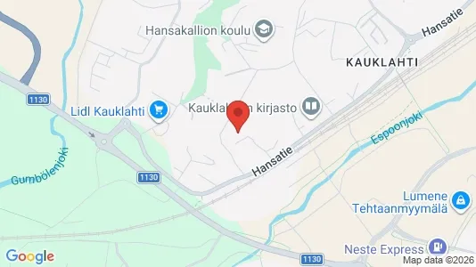Apartments for rent i Espoo - kort over placeringen