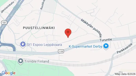 Apartments for rent i Espoo - kort over placeringen