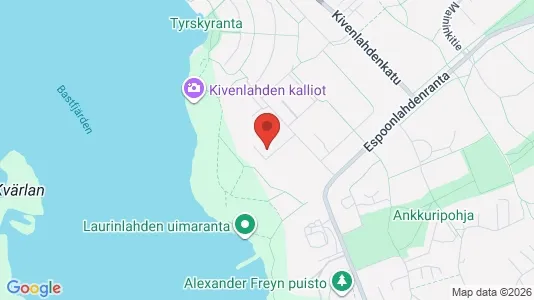 Apartments for rent i Espoo - kort over placeringen