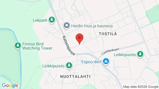Apartments for rent i Espoo - kort over placeringen