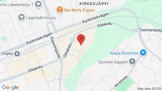 Apartments for rent i Espoo - kort over placeringen