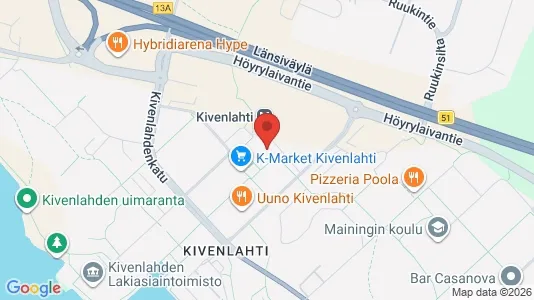 Apartments for rent i Espoo - kort over placeringen