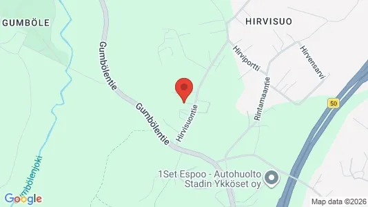 Apartments for rent i Espoo - kort over placeringen