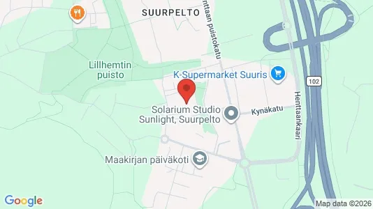 Apartments for rent i Espoo - kort over placeringen