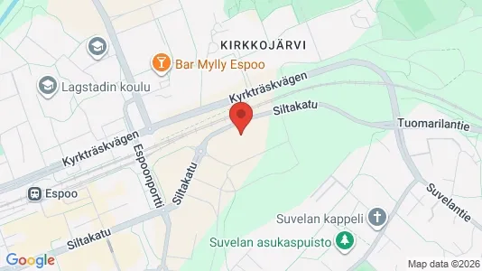 Apartments for rent i Espoo - kort over placeringen