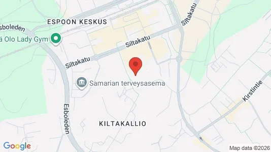 Apartments for rent i Espoo - kort over placeringen