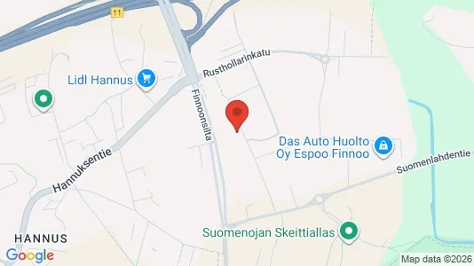 Apartments for rent i Espoo - kort over placeringen