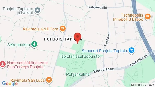 Apartments for rent i Espoo - kort over placeringen